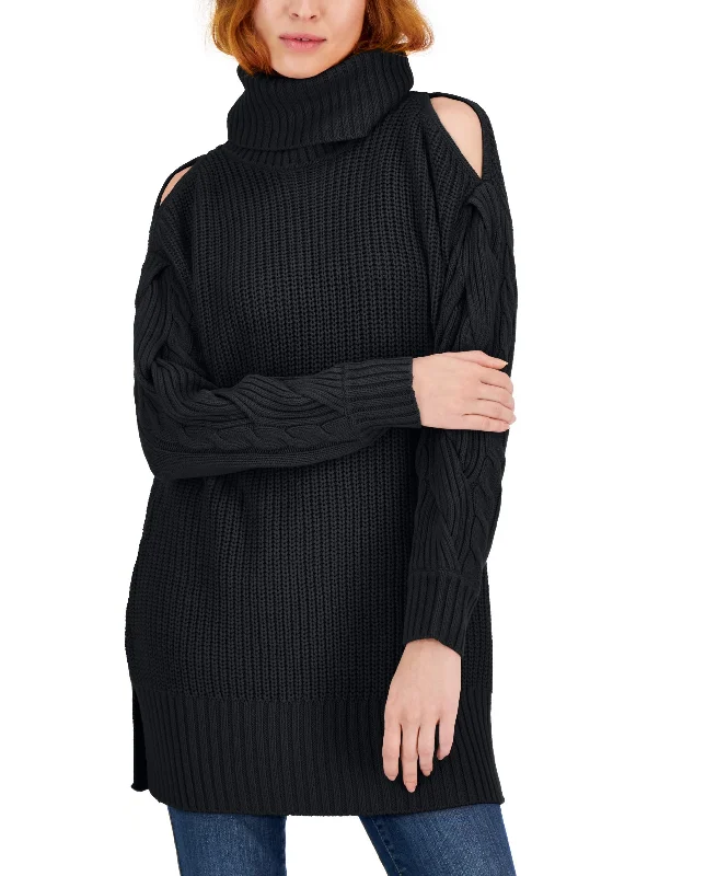 INC International Concepts Womens Cold Shoulder Cable Sleeve Sweater Wool Sweater Cotton Sweater Cashmere Sweater INC International Concepts Womens Cold Shoulder Cable Sleeve Sweater Wool Sweater Cotton Sweater Cashmere Sweater
