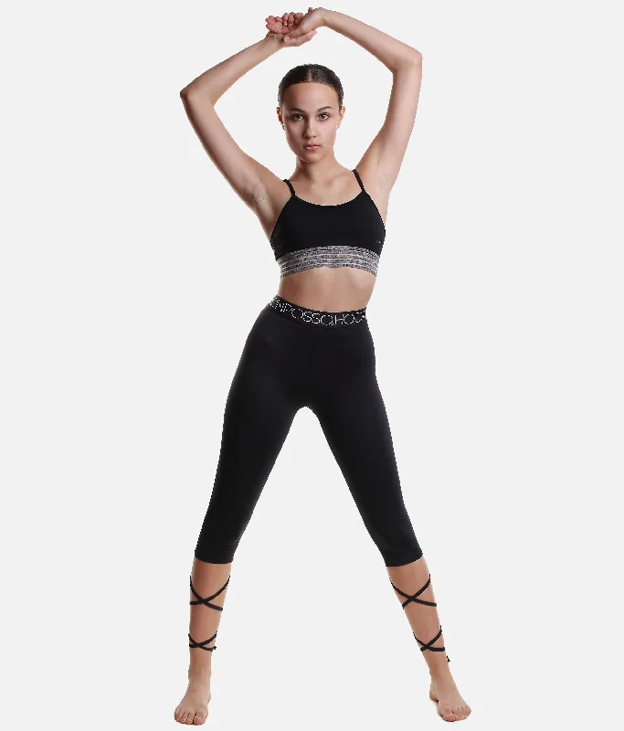 Lace-up Dance Leggings - 0107 Fashionable Sports Leggings