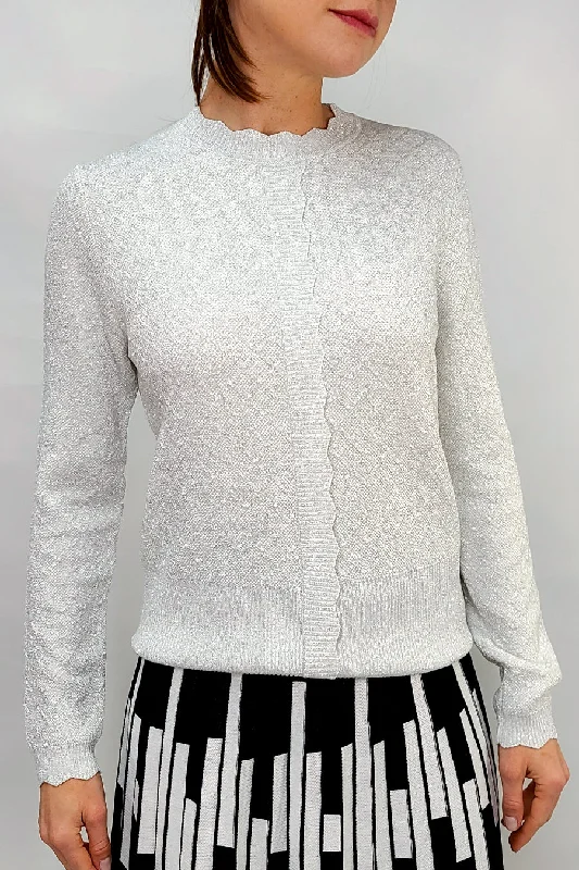 LS61035 SWEATER (BLK, WHT, BEIGE) Modern Contemporary Chic