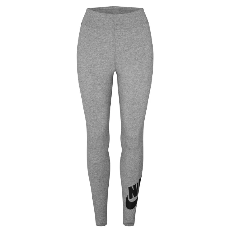 Nike Grey Tight Fit Leggings Stylish Stretch Pants Leggings