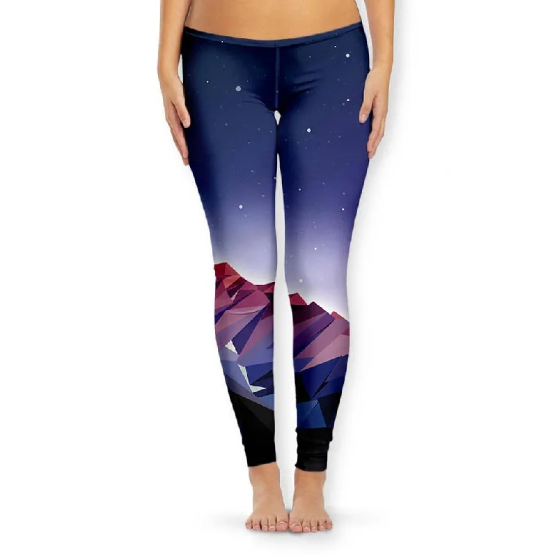 Poly Mountain Women's Leggings Cozy Fashion Leggings