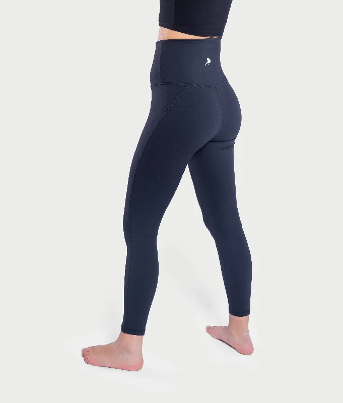 Run it leggings - Black Comfortable Athletic Tights