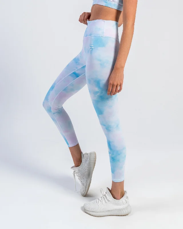 Tie Dye Leggings Comfortable Slip-On Compression Leggings