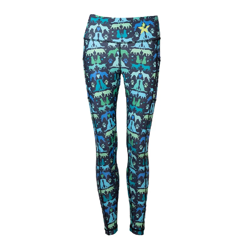 Sale Unisex Leggings | Nowzad Ark Cozy Mid-Rise Workout Leggings