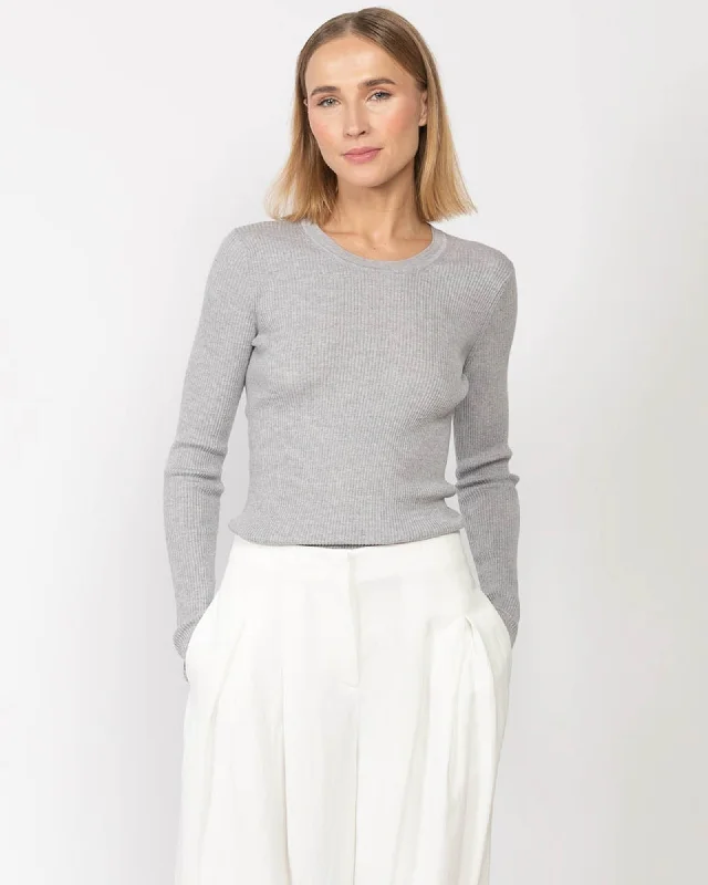 Knit Crewneck Sweater Plaid Sweater Polka Dot Checkered