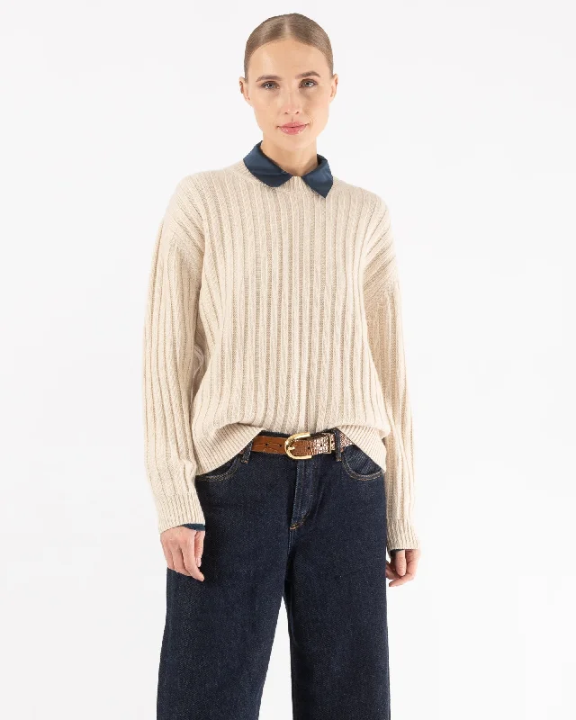 Ribbed Boy Sweater Thin Thick Dense