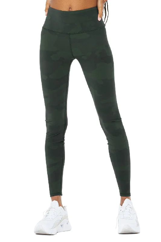 High-Waist Camo Vapor Legging - Hunter Camouflage Trendy Digital Print Leggings