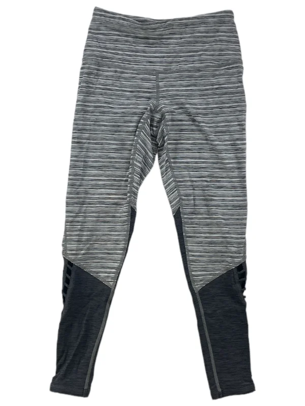 Womens Bohemio 7/8 Leggings Trendy Leather-Look Workout Leggings