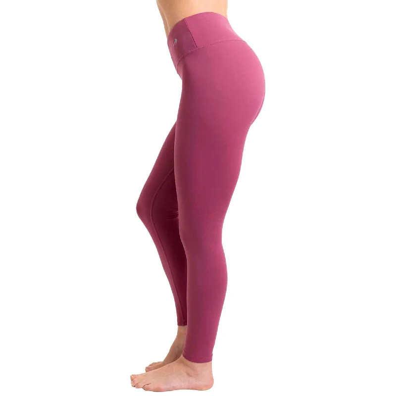 Women's Compression Leggings - Rose Cozy Ribbed Leggings