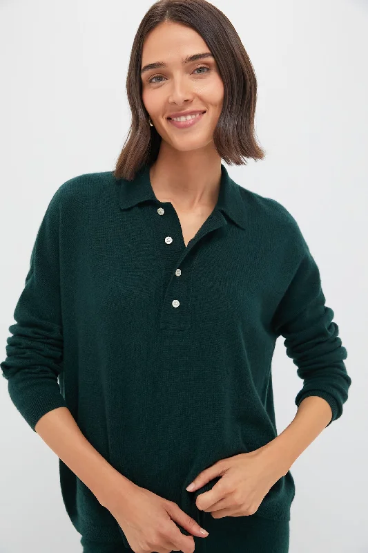 Alpine The Cashmere Polo Sweater