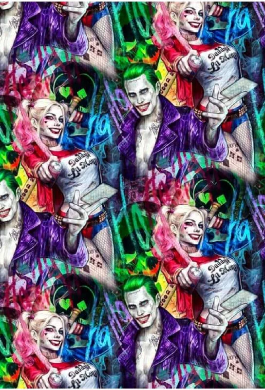 Harley Quinn & Joker - PLEASE CHOOSE YOUR SIZE