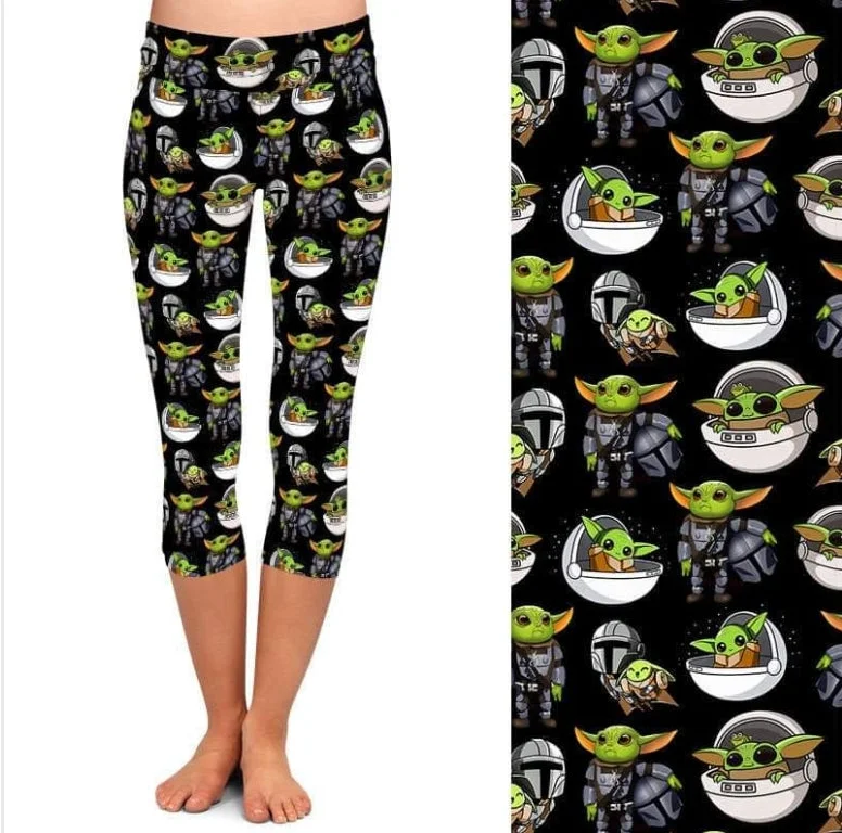 Yoda Capri - PLEASE CHOOSE YOUR SIZE