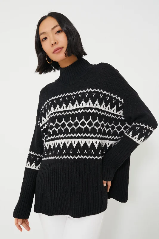 Black Pine Knit Sweater