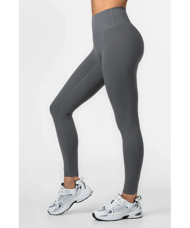 Famme Softy High Waisted Leggings Grey