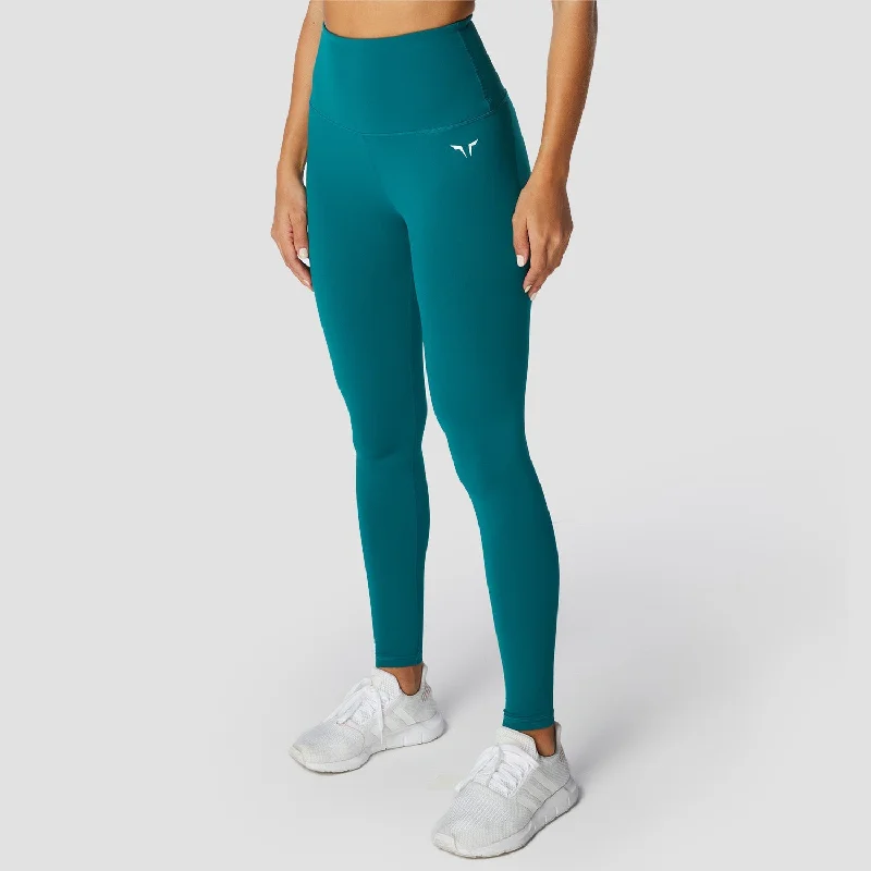 Hera High-Waisted Leggings - Teal