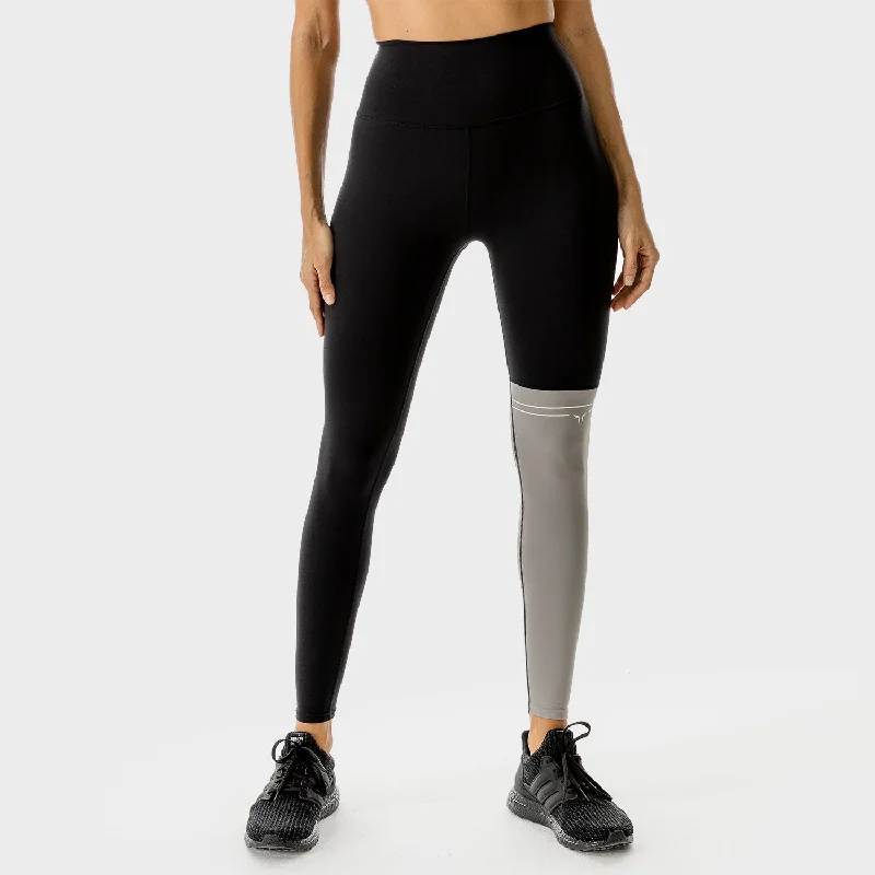 LAB360° Colour Block Leggings - Black