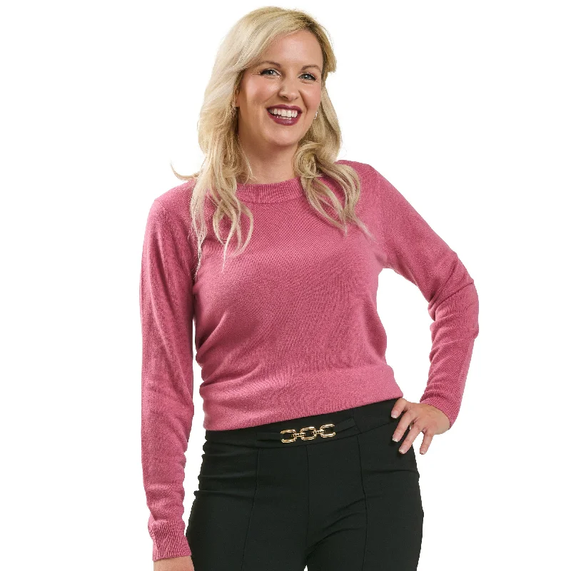 lily morgan Women's Crew Neck Sweater