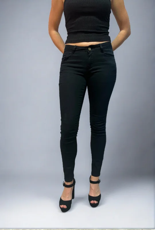 389 Denim Black Skinny Jeans Fashionable Jeggings Style Jeans