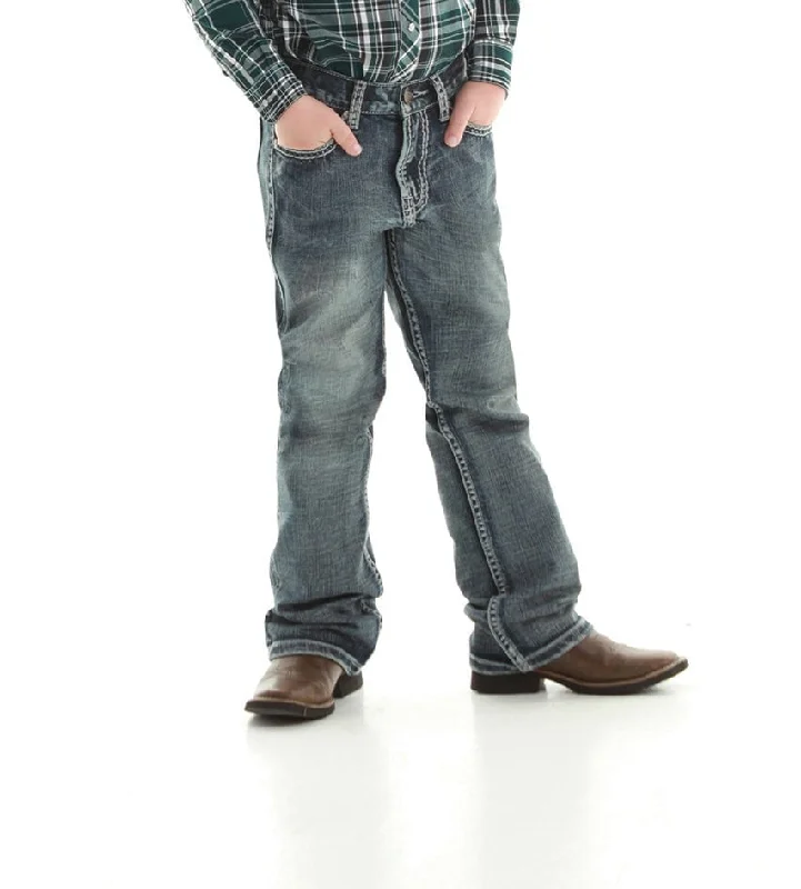 B Tuff Kids Boys Blue 100% Cotton Jeans Black Stitching Steel Elegant High-Waisted Flared Jeans B Tuff Kids Boys Blue 100% Cotton Jeans Black Stitching Steel Elegant High-Waisted Flared Jeans