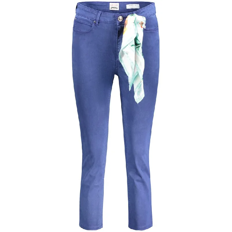 Blue Cotton Jeans & Pant Fashionable Distressed Jeans