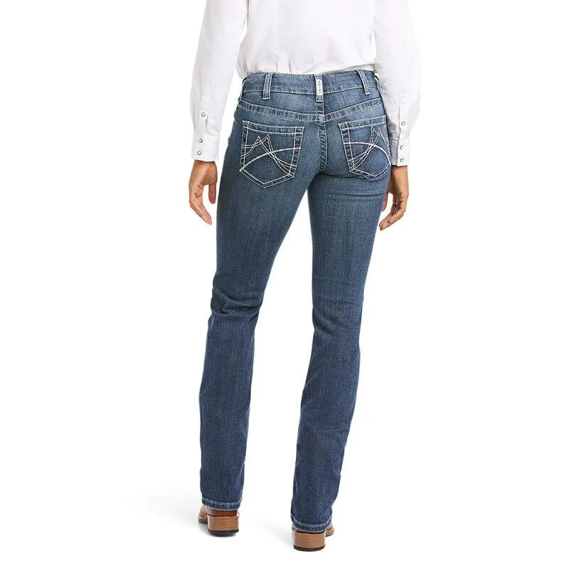 Ariat Women's REAL Mid Rise Gianna Stretch Straight Leg Jeans 10034655 Fashionable Straight Fit Denim Ariat Women's REAL Mid Rise Gianna Stretch Straight Leg Jeans 10034655 Fashionable Straight Fit Denim