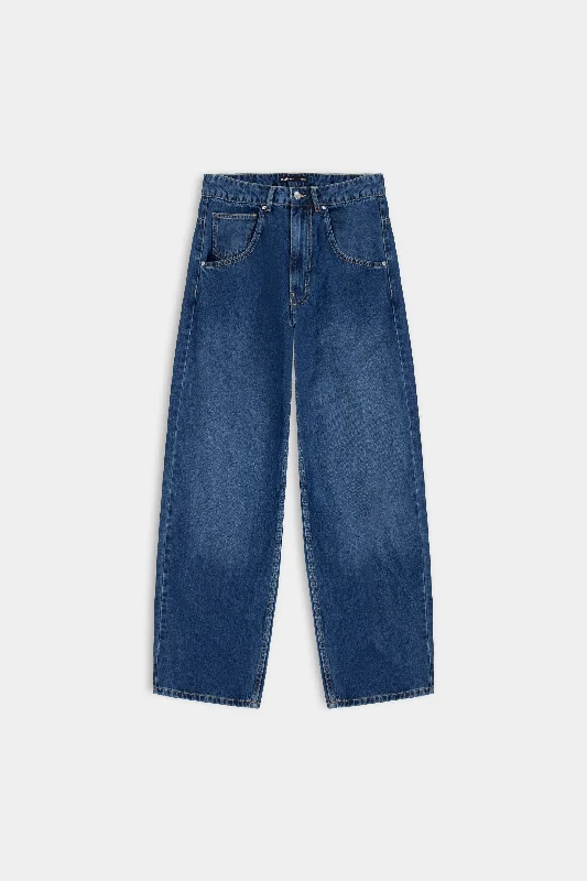 Skater Fit Jeans Comfortable Stretch Denim Jeans