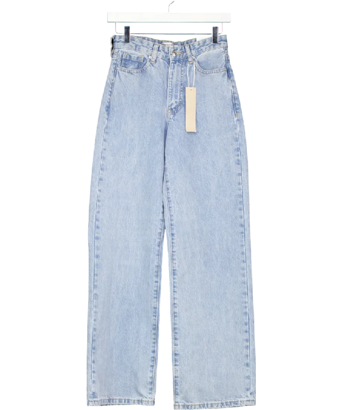 FOREVER NEW Blue Sky Straight-leg Jeans UK 8 Elegant Bootcut Fit Jeans