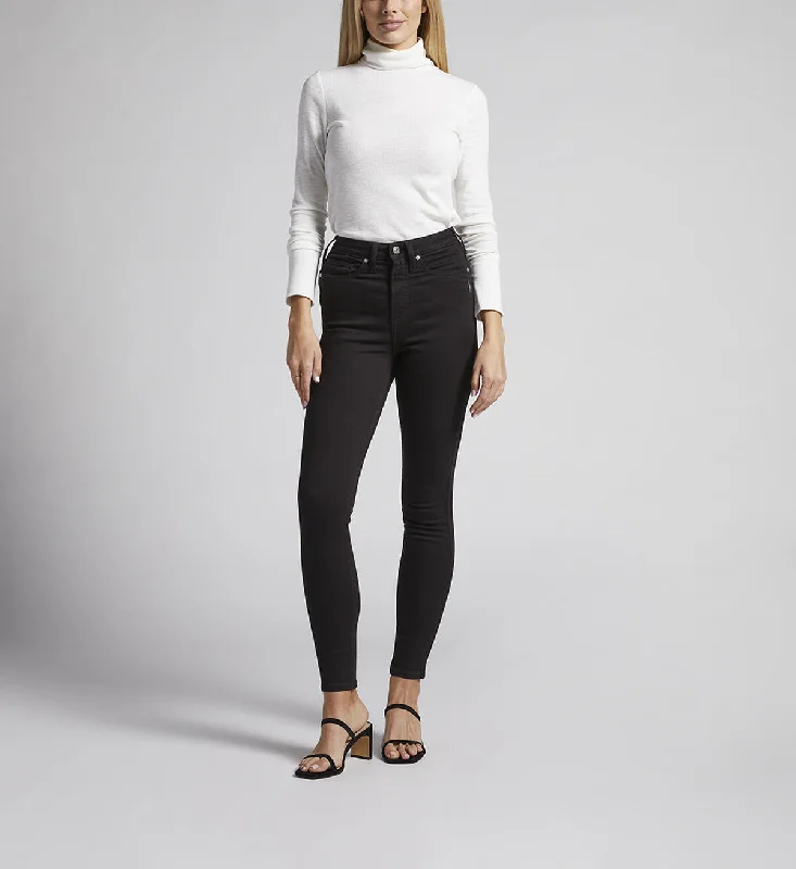 Infinite Fit High Rise Black Skinny Jeans