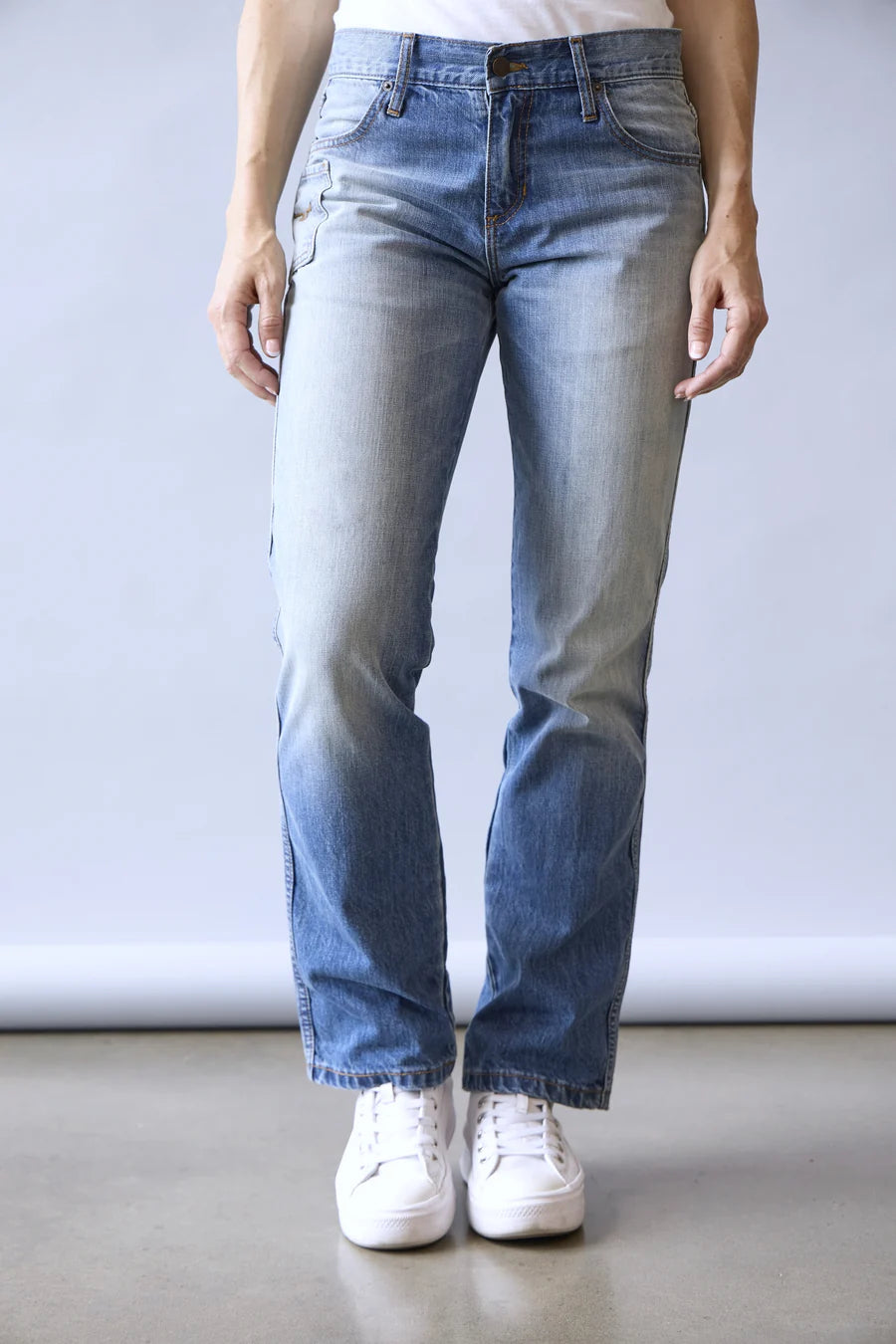 Kimes Ranch Wmns Brooks Jeans - Mid Wash Chic Dark-Wash Skinny Jeans