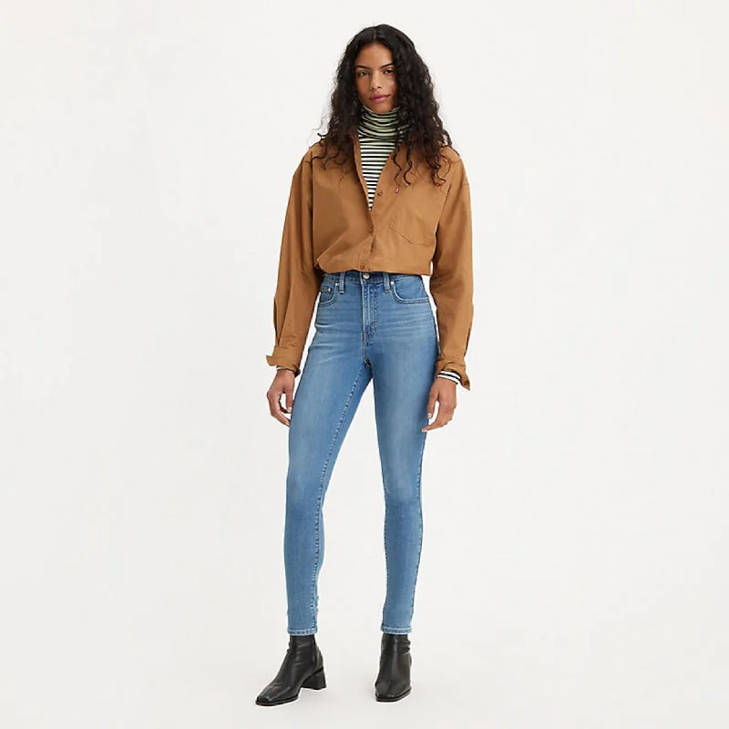 Levi's 721 High Rise Skinny Women's Jeans - Lapis Air Comfortable Stretch Denim Jeans Levi's 721 High Rise Skinny Women's Jeans - Lapis Air Comfortable Stretch Denim Jeans
