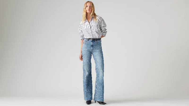 Levi's® Women's Ribcage Bell Jeans Comfortable Flare Leg Jeans