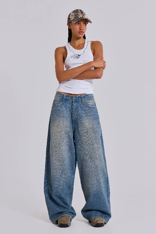 Light Wash Slub XL Colossus Jeans Trendy Cut-Off Denim Shorts