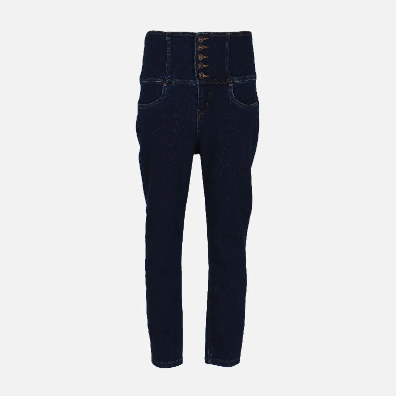 MELON LADIES JEANS PANT Comfortable Drawstring Waist Jeans