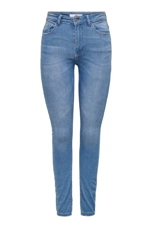 De Originale Performance Jeans - Lyseblå (high waist)