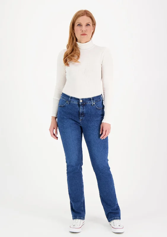 Carla Stretch Jeans Blue Comfortable Boyfriend Jeans