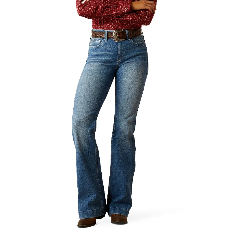 High Rise Clair Slim Trouser Jeans Fashionable Straight Cut Jeans