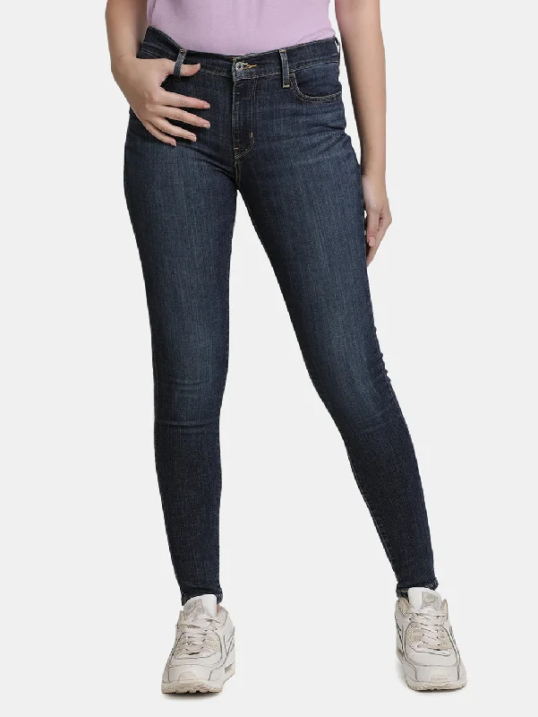 Women's Mid Rise 710 Super Skinny Jeans Stylish Cargo Style Jeans