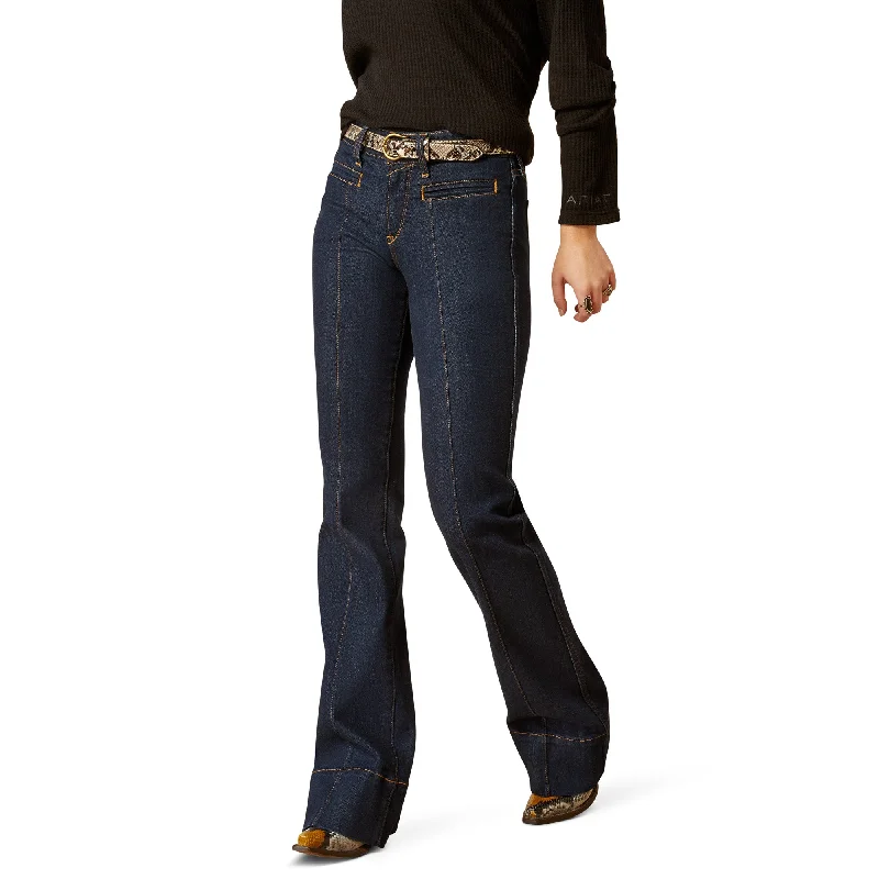 Perfect Rise Lennon Slim Trouser Jeans Chic Cropped Jeans