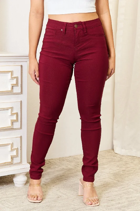 YMI Jeanswear Skinny Jeans with Pockets Comfortable Boyfriend Jeans